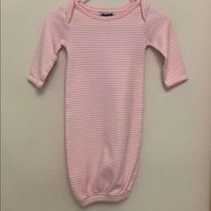 Mud Pie pink-striped Gown